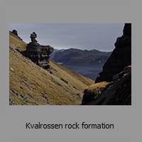 Kvalrossen rock formation